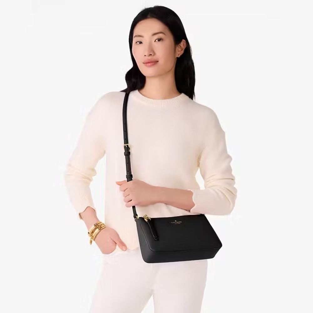 Kate Spade Ginnie Crossbody Bag Black